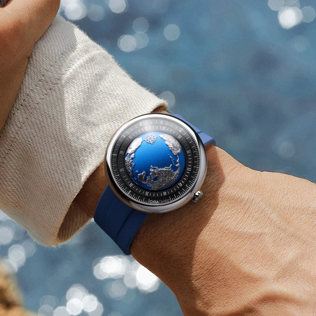 CIGA Design Blue Planet II : une vision du monde au poignet