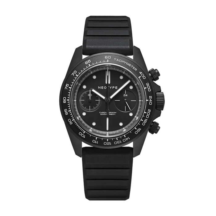 LM02 Type C Black PVD and Black Dial