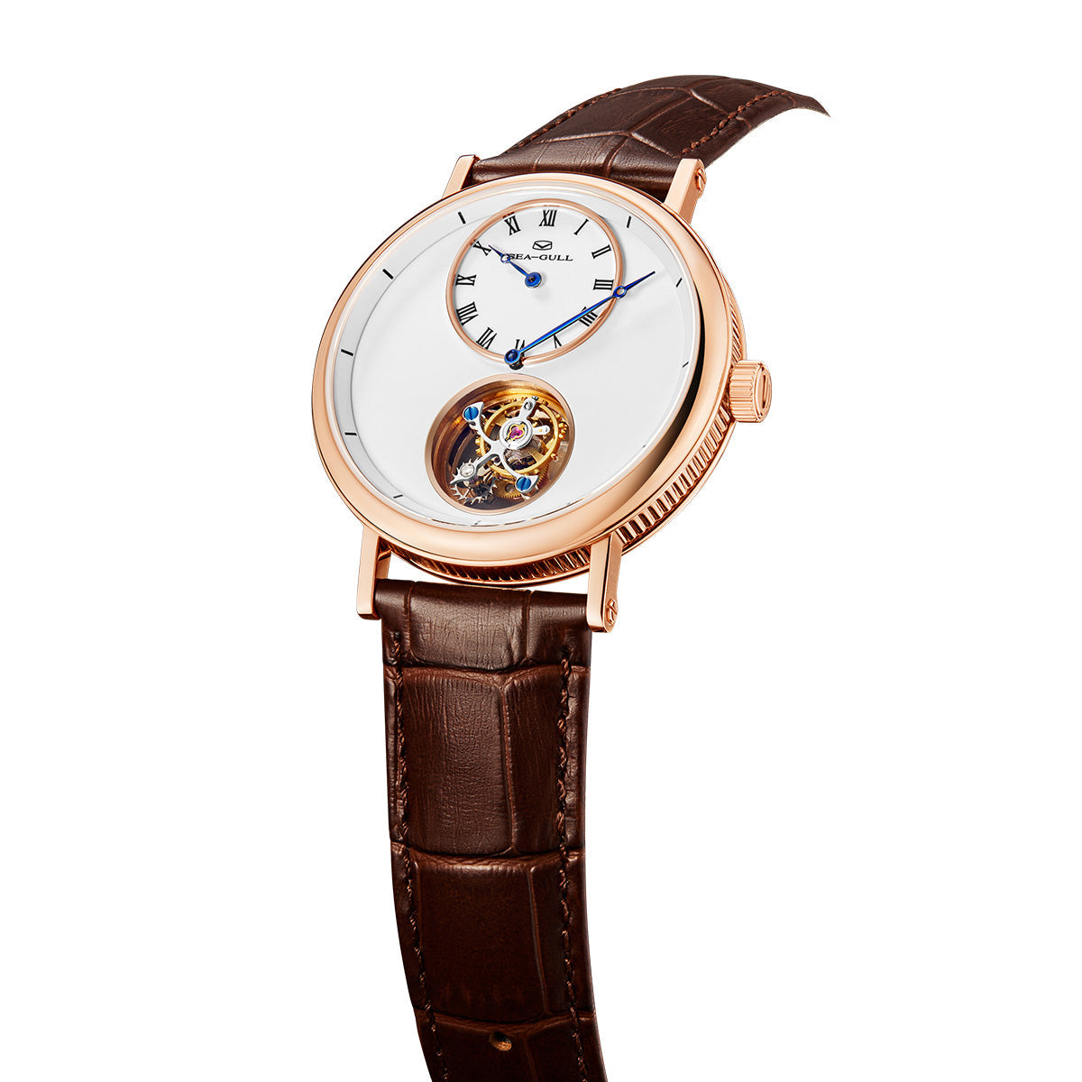 Artisan Patrimoine Maître Artisan Émail Régulateur Excentrique Tourbillon 39mm