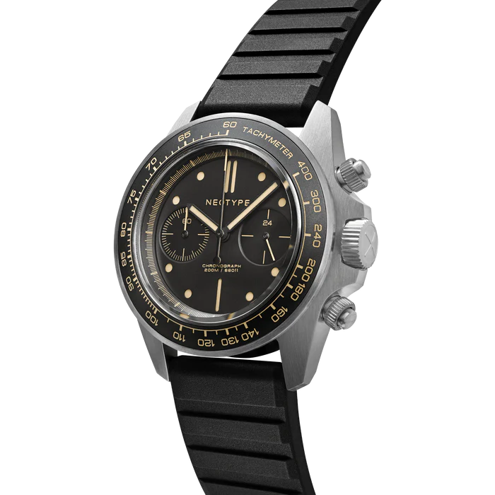 LM02 Type C Acier et cadran Noir + Old Radium