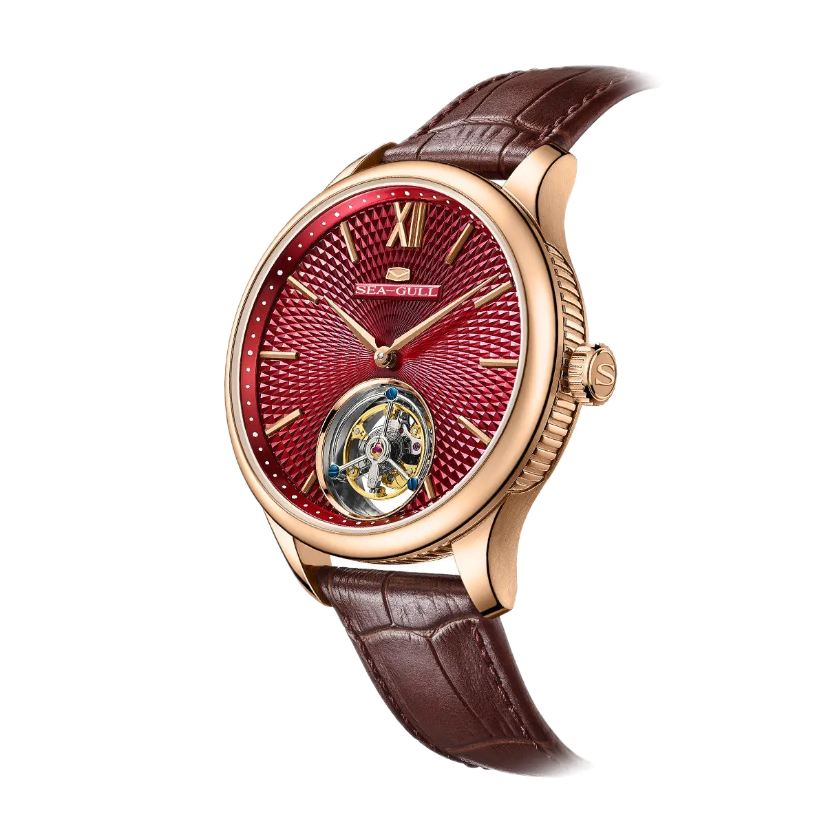 Seagull – Tourbillon à spiral en silicium