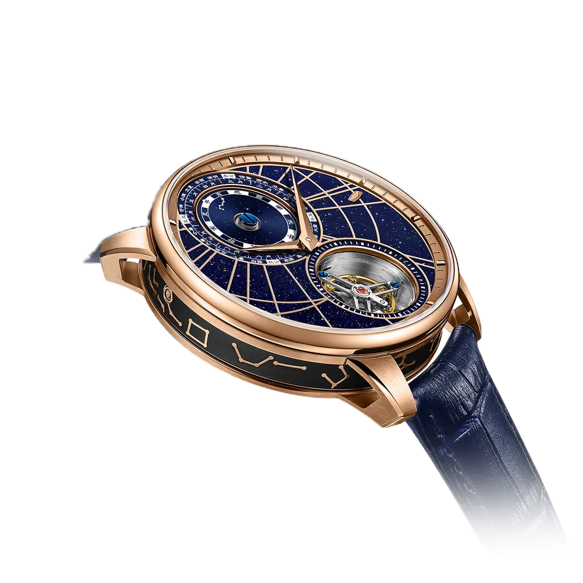 Seagull – Tourbillon Cadran Céleste Étoilé