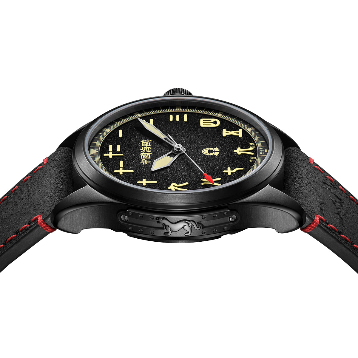 Dynastie Qin "Guerrier Noir" Style Chinois 43mm