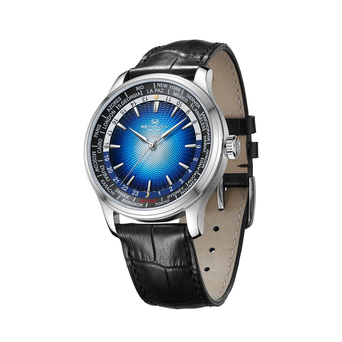 Extraordinaire Heure Mondiale Jour/Nuit GMT 41mm