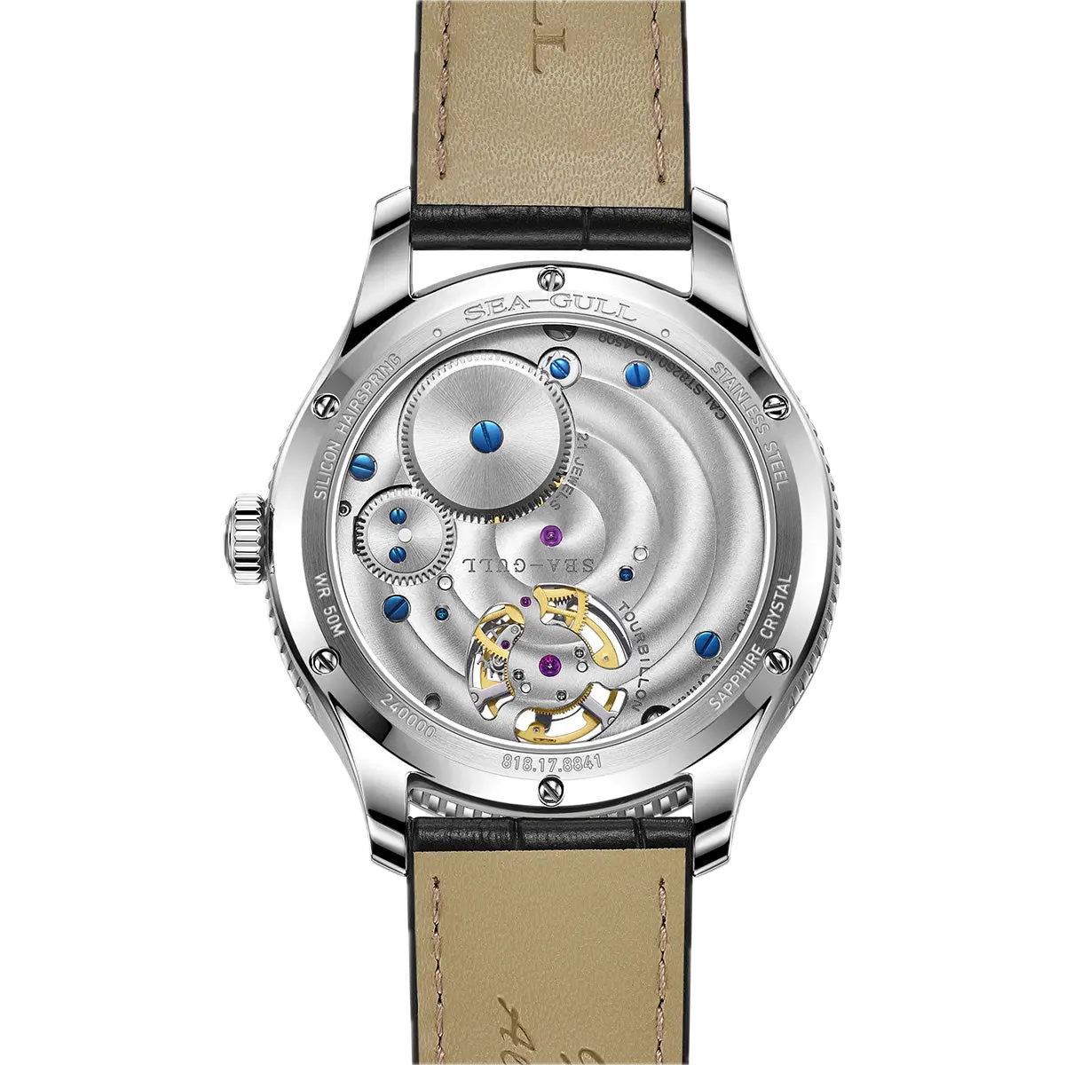 Seagull – Tourbillon à spiral en silicium