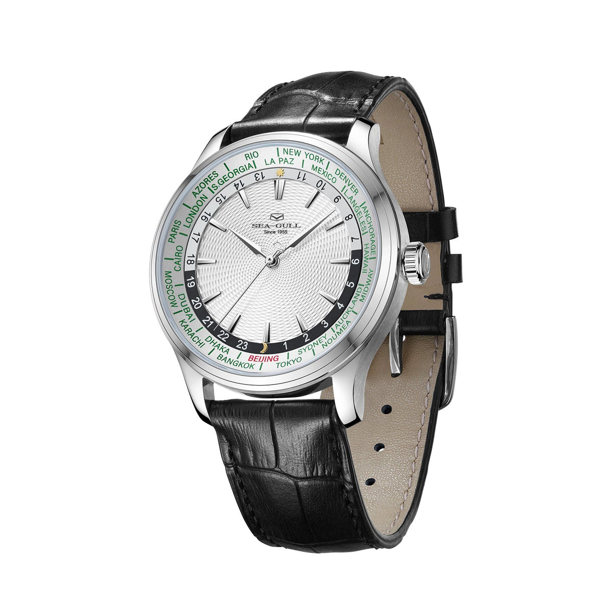 Extraordinaire Heure Mondiale Jour/Nuit GMT 41mm