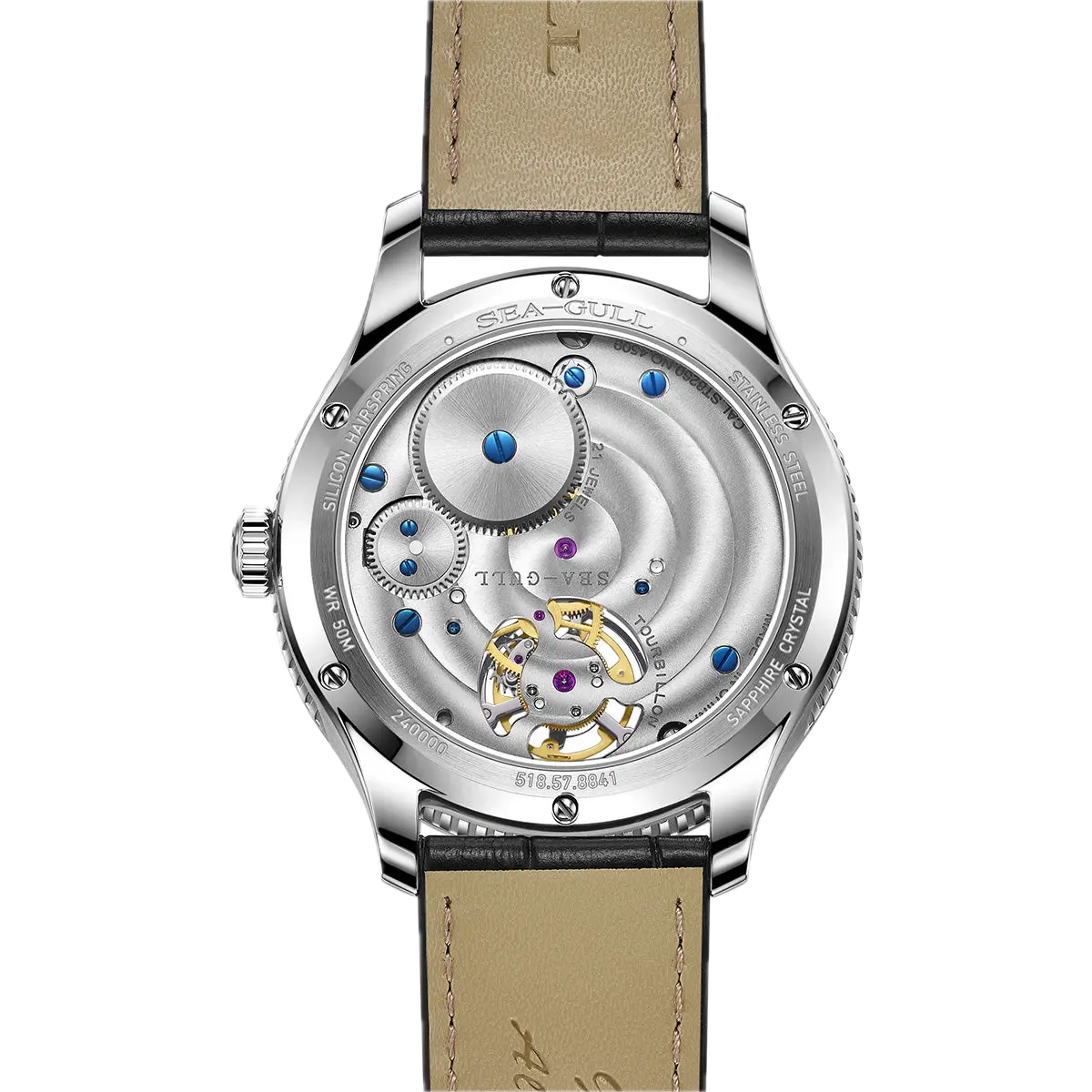 Seagull – Tourbillon à spiral en silicium