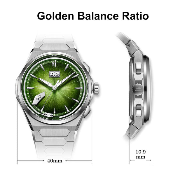 Chiming Watch 2.0 Cadran Brossé Argent Titane Grade 5 – Édition Limitée 100 pièces