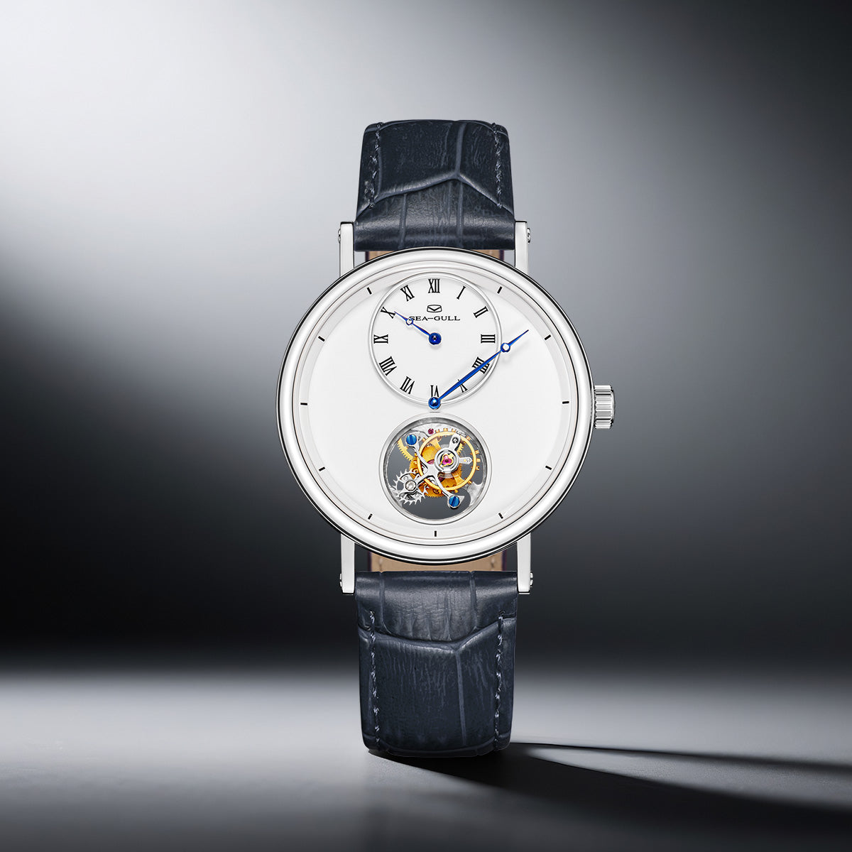 Artisan Patrimoine Maître Artisan Émail Régulateur Excentrique Tourbillon 39mm