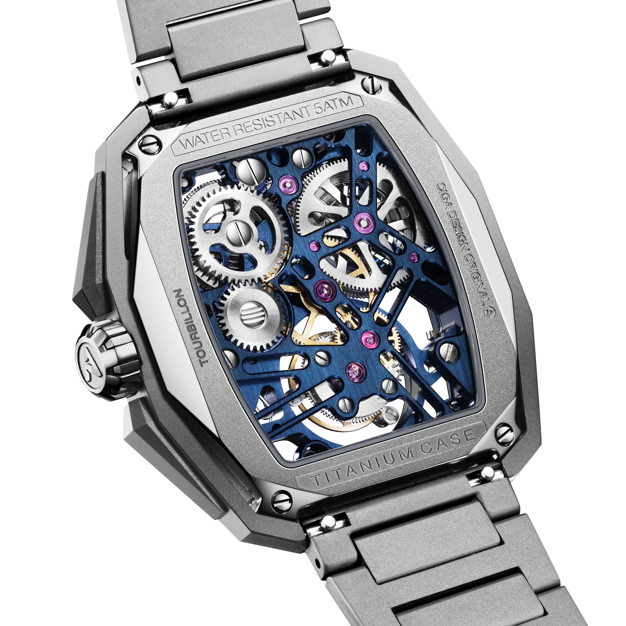 CIGA design Squelette Tourbillon Hunter