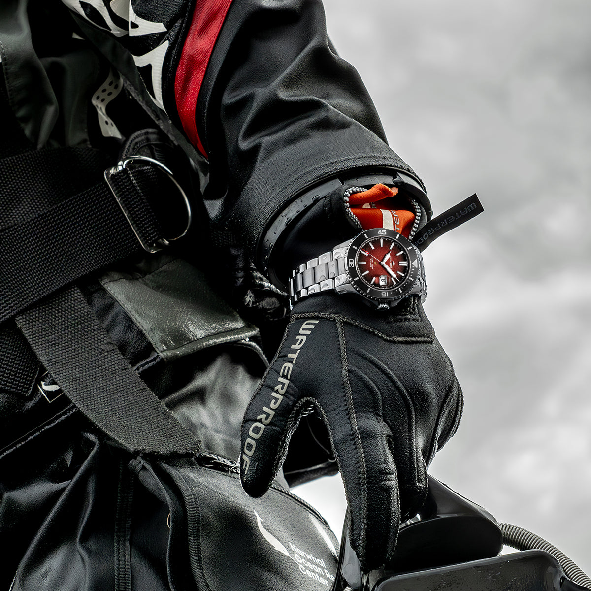 Océan 200m Étanche Cadran Mat Plongée 44mm