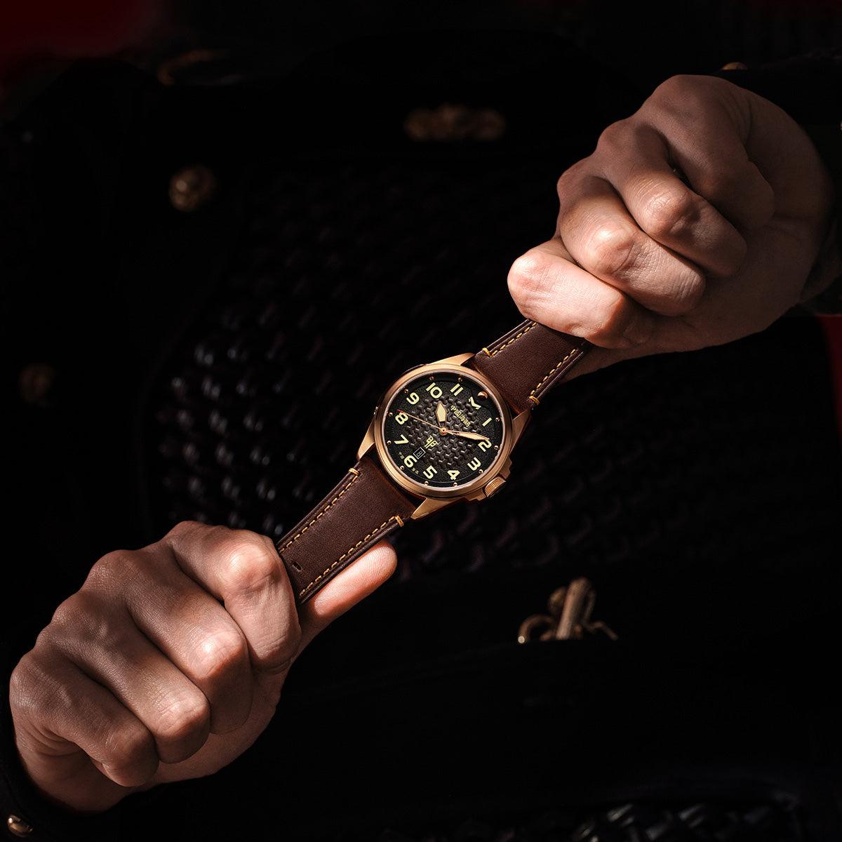 Année du Lapin Boîtier Bronze Inspiration Chinoise Édition Limitée 43mm
