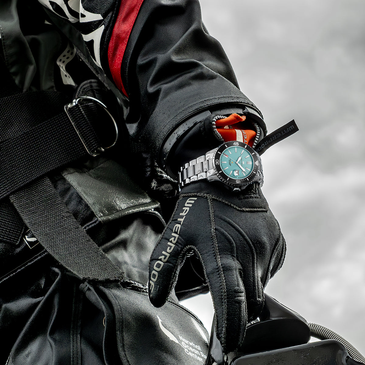 Océan 200m Étanche Cadran Mat Plongée 44mm