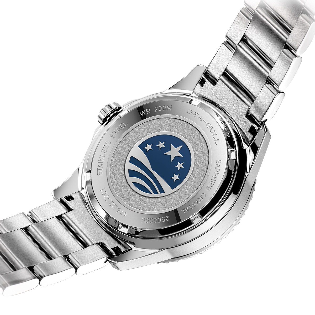 Océan 200m Étanche Céramique Lunette Plongée 44mm