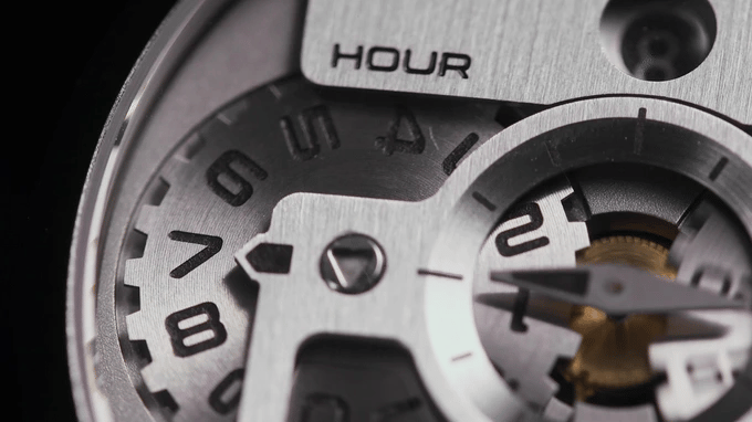 DISC ONE — Mechanical Jump Hour Wristwatch