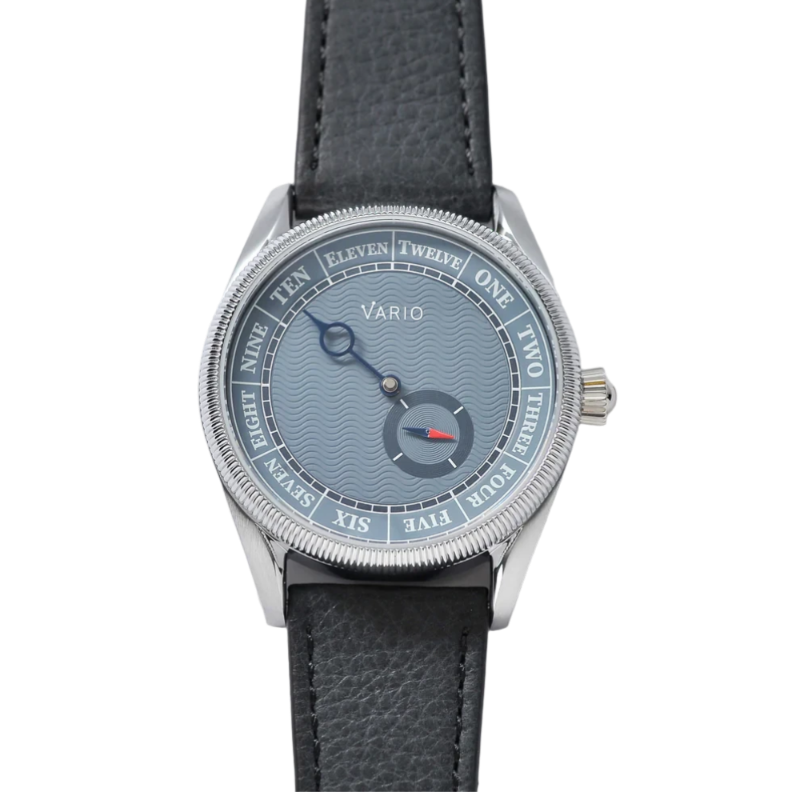 Vario NAVI Single Hand Storm Grey Small Seconds Compass