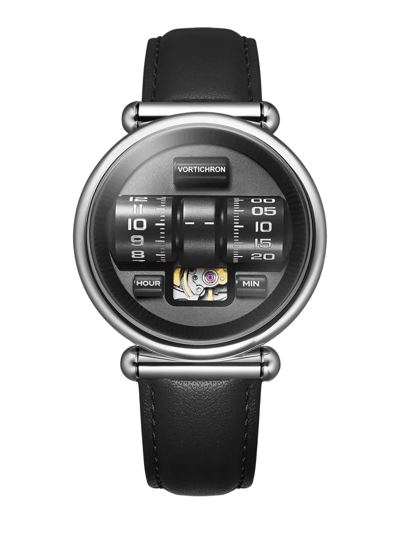 Double Roller Steel Black