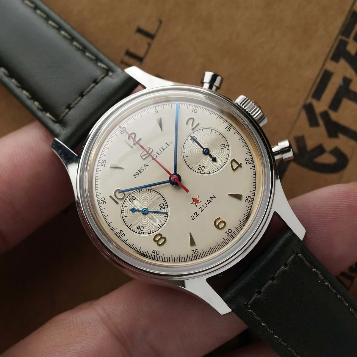 1963 Édition Nuit Polaire Vintage Chronographe 37.3mm