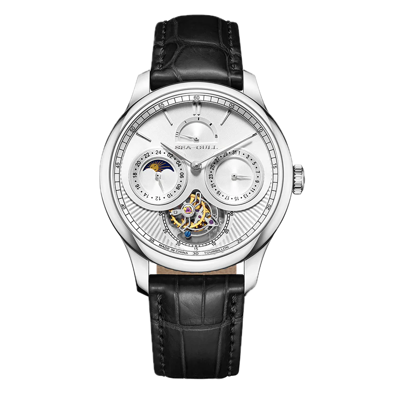 Seagull – Tourbillon Phase de Lune & Calendrier