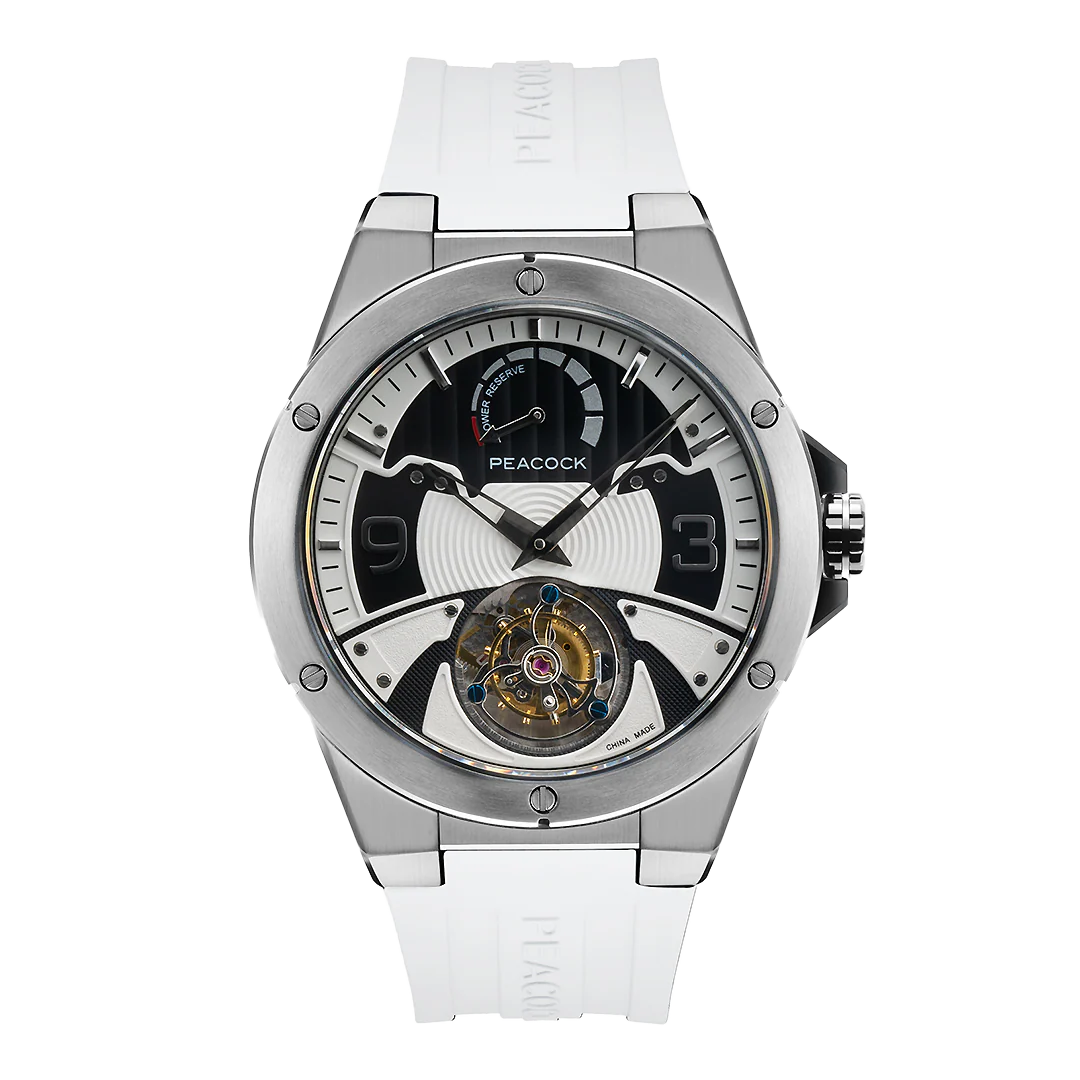 Peacock Voyager Center Axis Tourbillon Watch