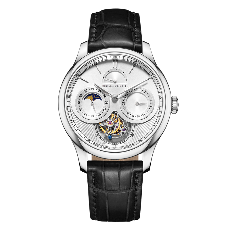 Artisan Patrimoine Multifonction Céleste Calendrier Réserve de Marche Excentrique Tourbillon 41mm