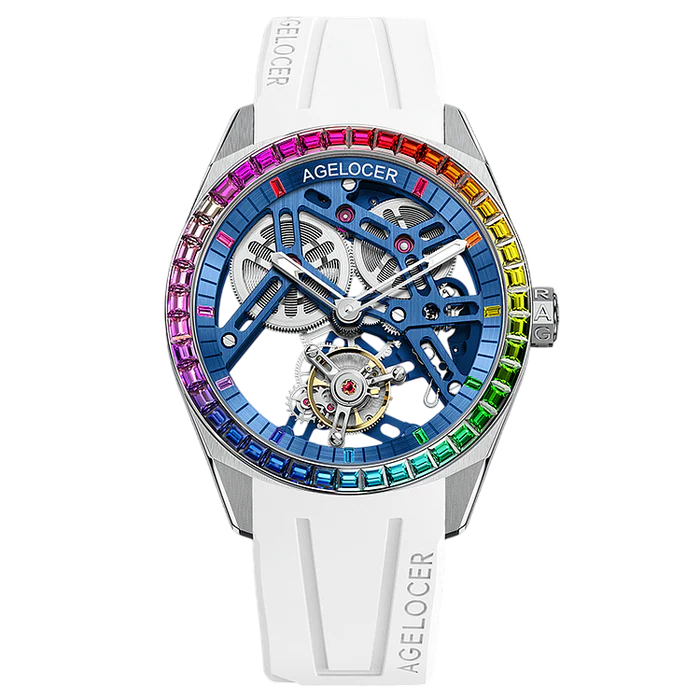 Agelocer Tourbillon Diamant Rainbow