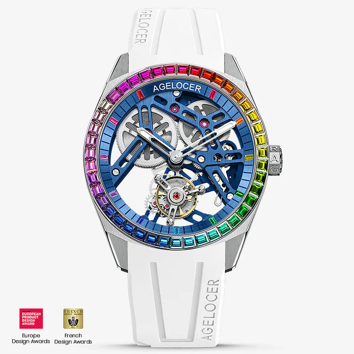 Agelocer Tourbillon Diamant Rainbow