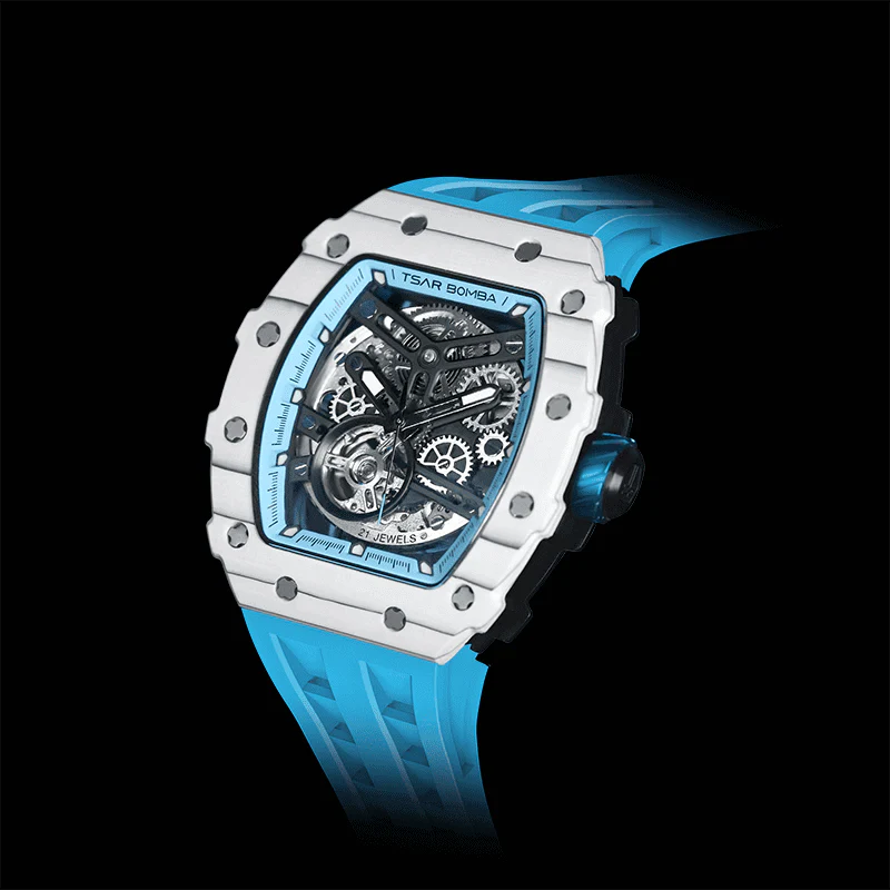 PreviousNext Carbon Fiber Automatic Watch TB8208CF
