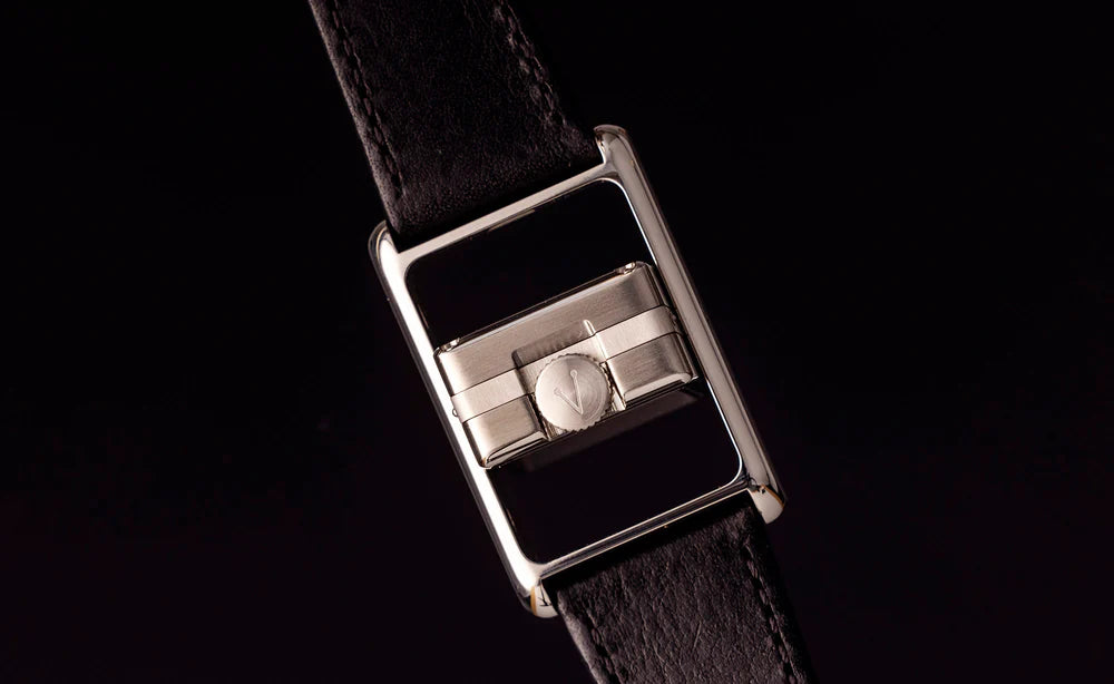 Vario VERSA Reversible Dual Time Gunmetal-Purple Watch