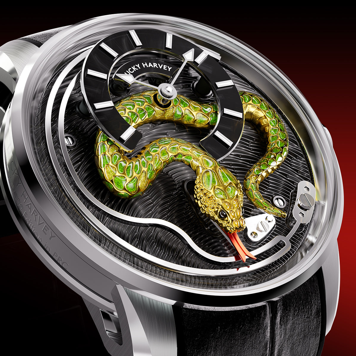 THE ENAMEL SNAKE GREEN (Limited Edition)
