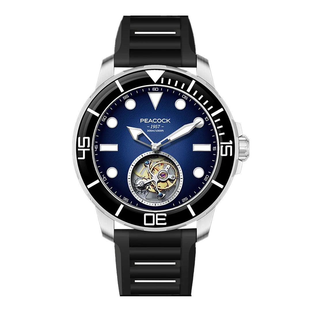 Peacock Ocean Wing Tourbillon Watch Diver 300M