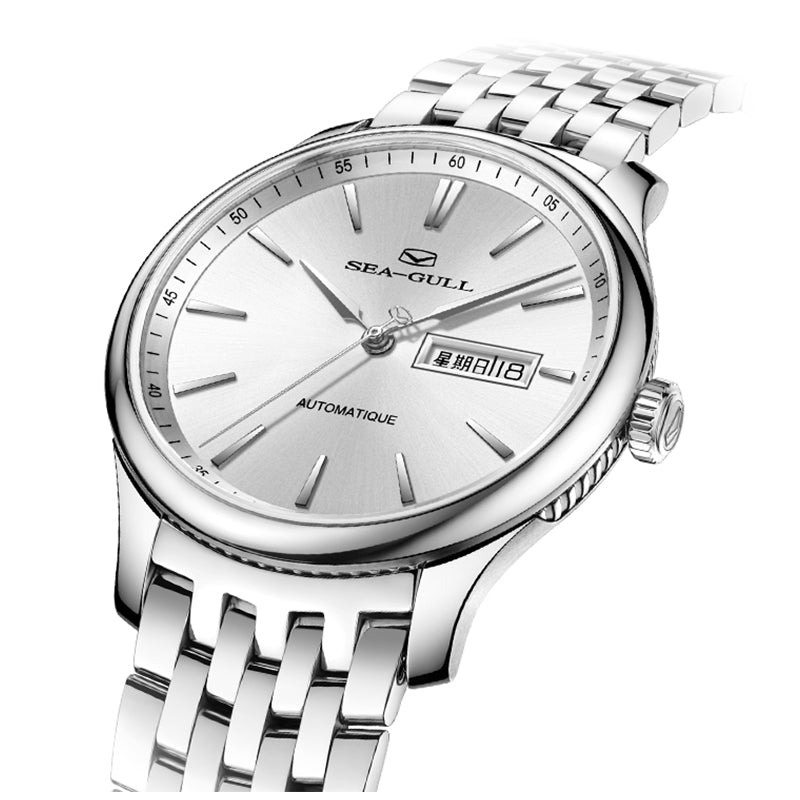Extraordinaire Jour-Date Calendrier Habillée 40mm
