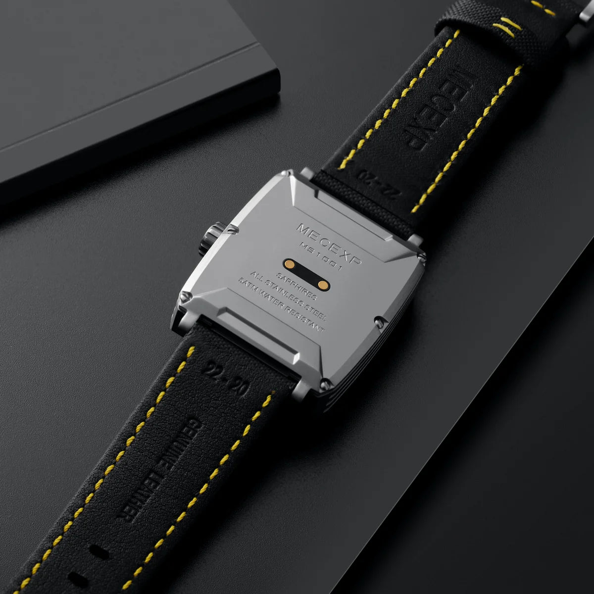 MECEXP Watch MS1001 Yellow Steel