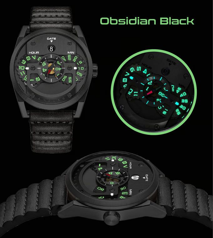 DISC ONE — Mechanical Jump Hour Wristwatch