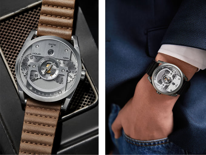 DISC ONE — Mechanical Jump Hour Wristwatch