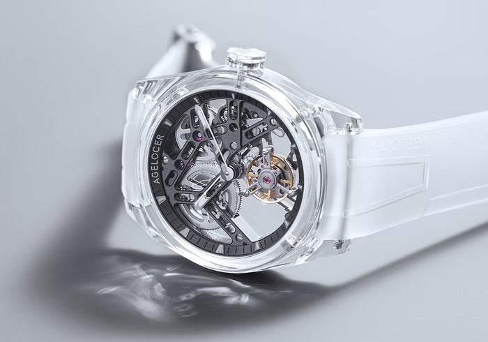 AGELOCER|"Ice Never Melts" Free-sprung Tourbillon Watch 2.0