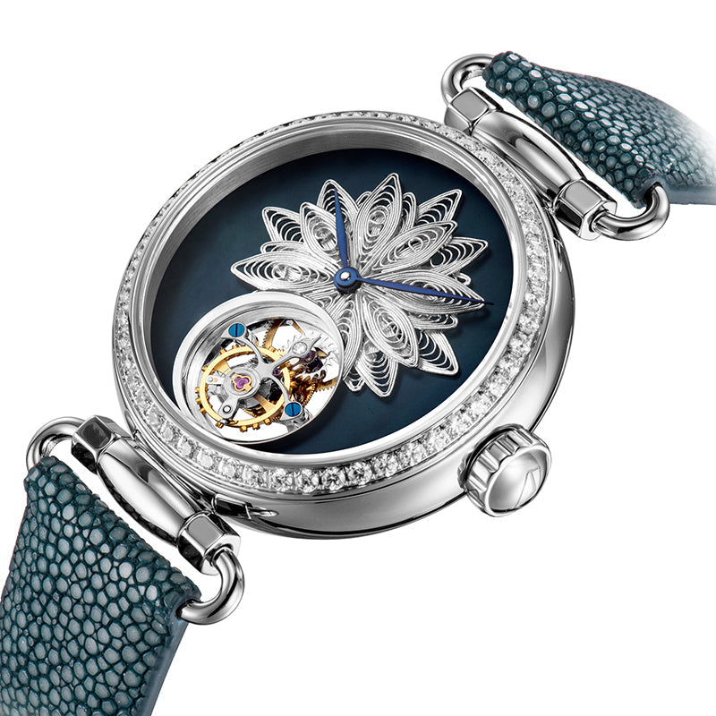 Artisan ICH Filigrane Argent Femme Tourbillon 39mm