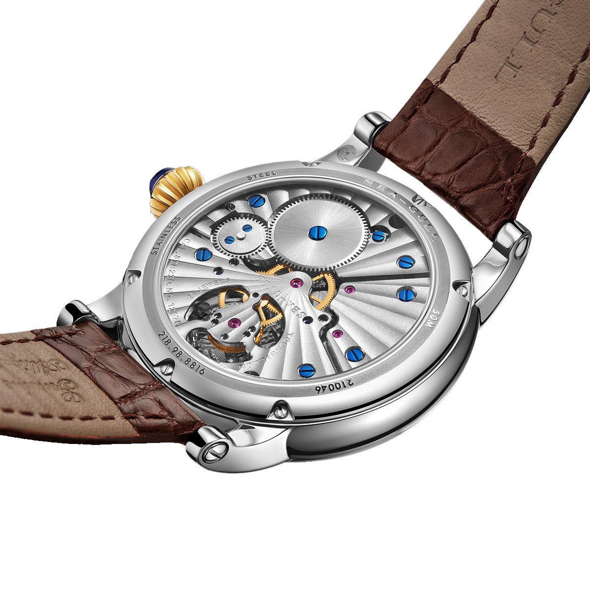 Lian Nian You Yu Rouge Cuivre and Or 24K Coaxial Tourbillon 43mm