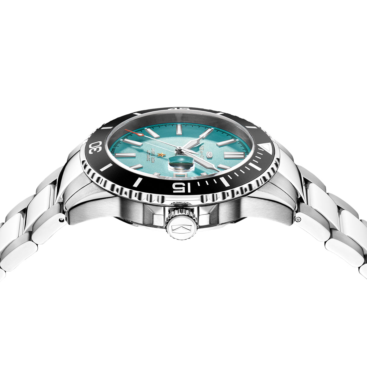 Océan 200m Étanche Cadran Mat Plongée 44mm