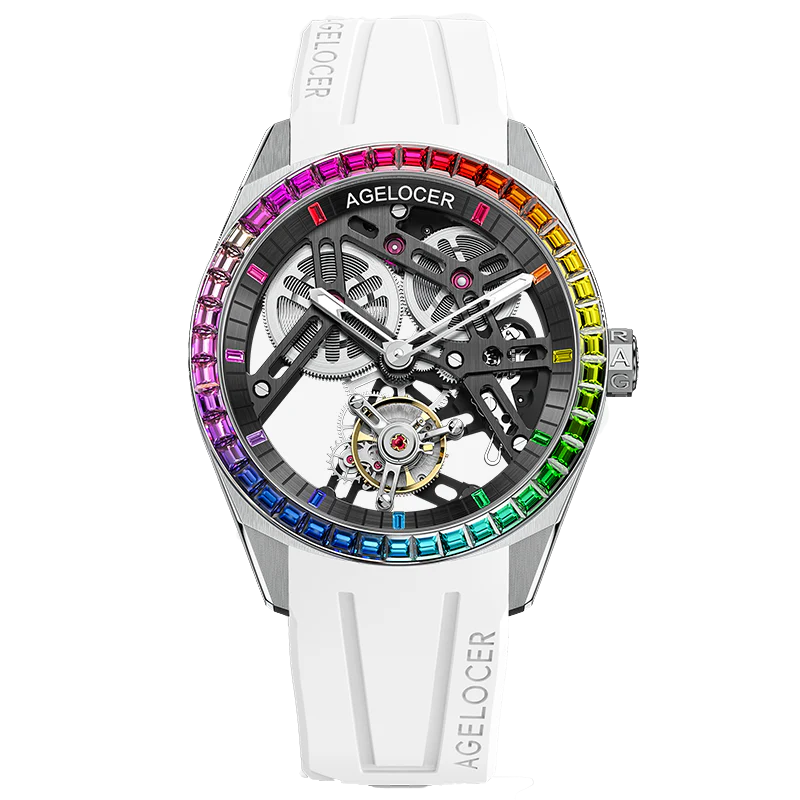 Agelocer Tourbillon Diamant Rainbow