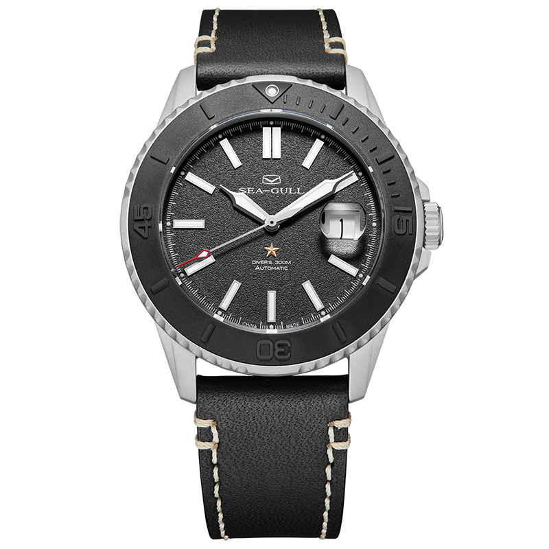 Océan Pro 300m Étanche Sablé 3D Titanium Céramique Lunette Plongée 43.5mm