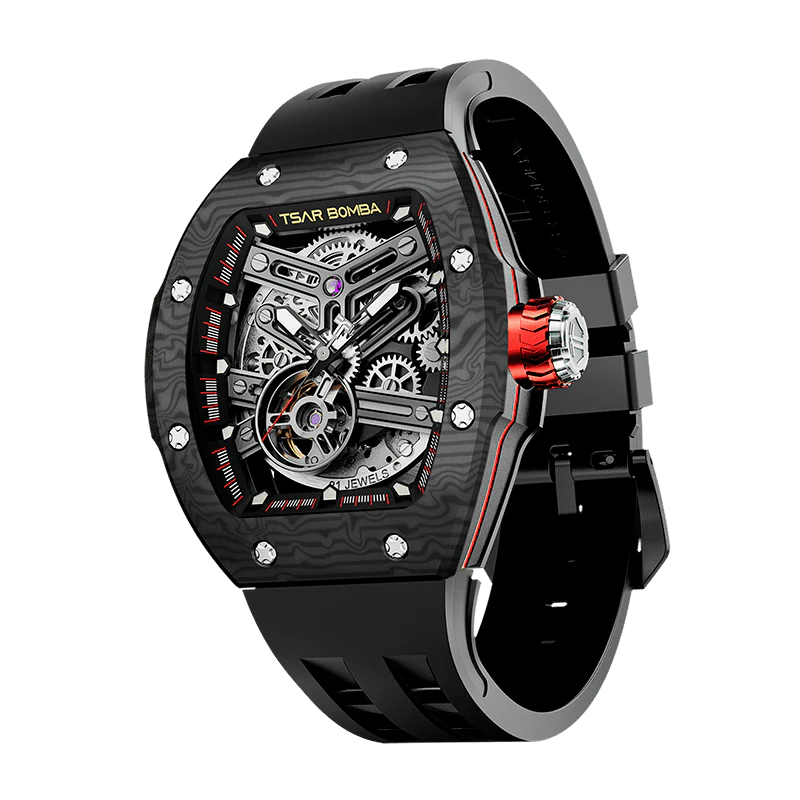 Atomic-Interchangeable Fibre de Carbone Automatique