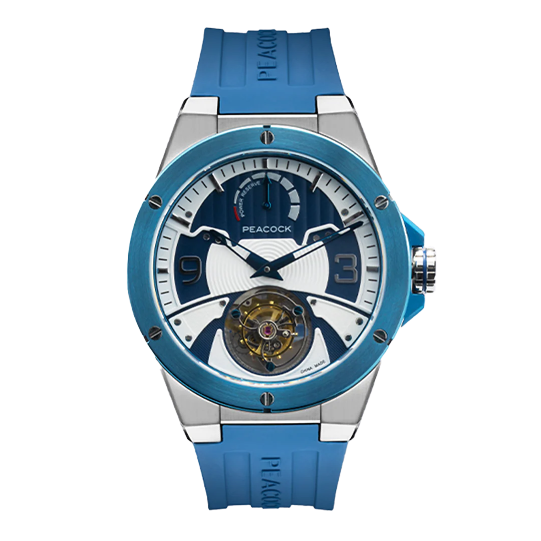 Peacock Voyager Center Axis Tourbillon Watch