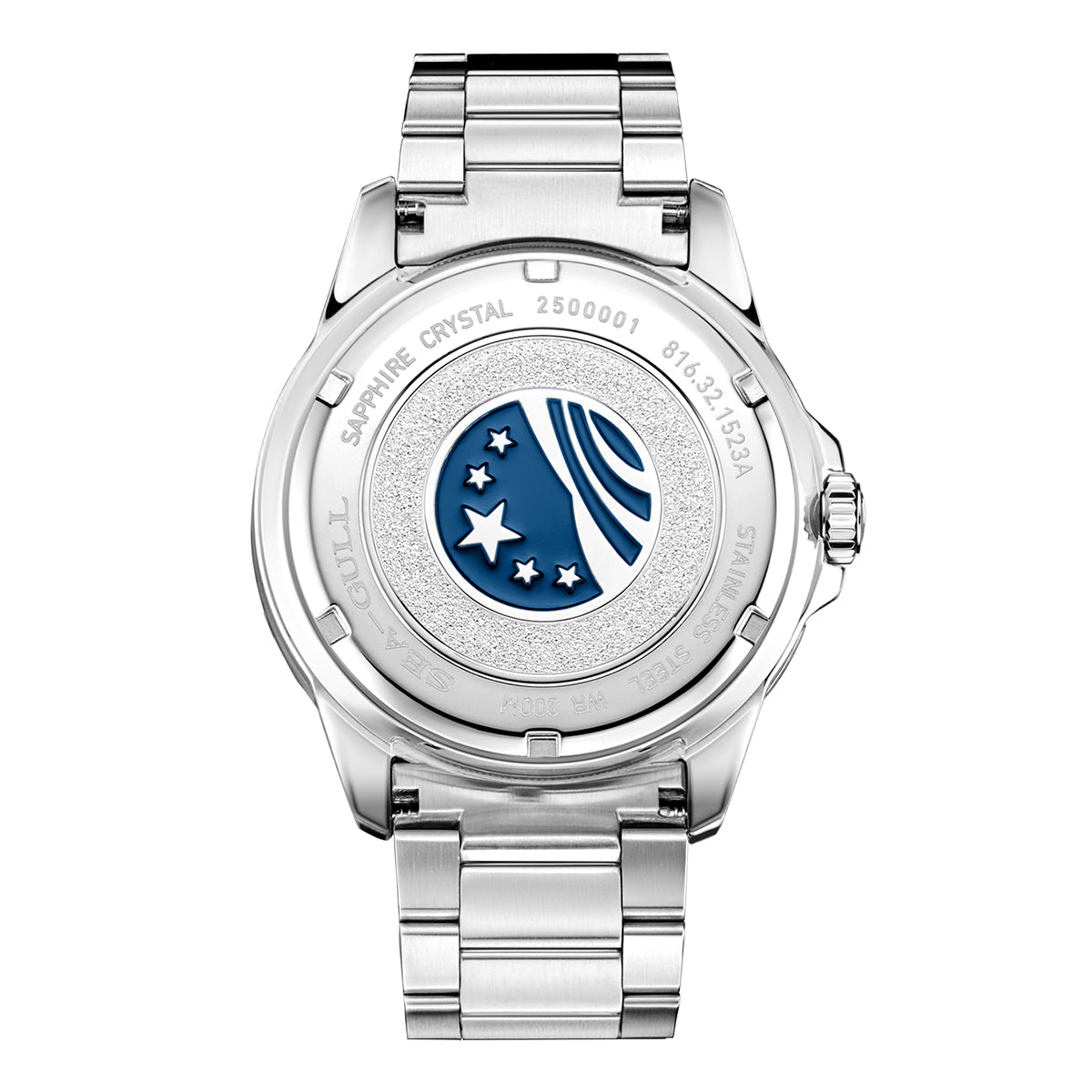 Océan 200m Étanche Cadran Mat Plongée 44mm