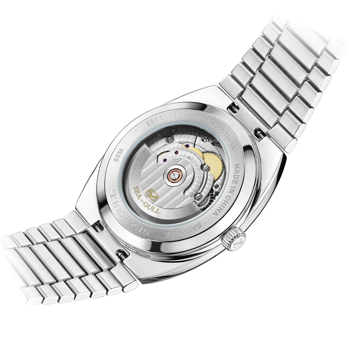 TV Jour-Date Calendrier Tonneau Vintage 36mm