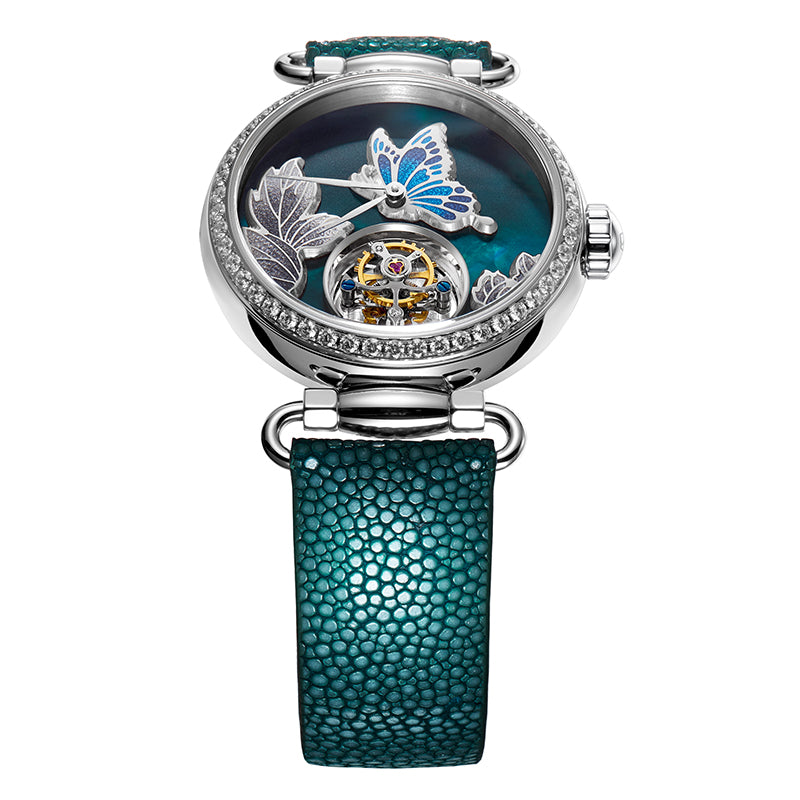 Artisan ICH Cadran Papillon Femme Tourbillon 39mm