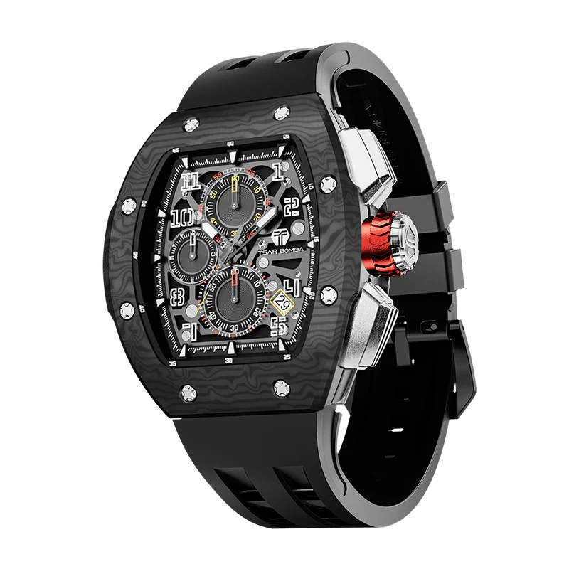 Atomic-Interchangeable Chronograph Fibre de Carbone