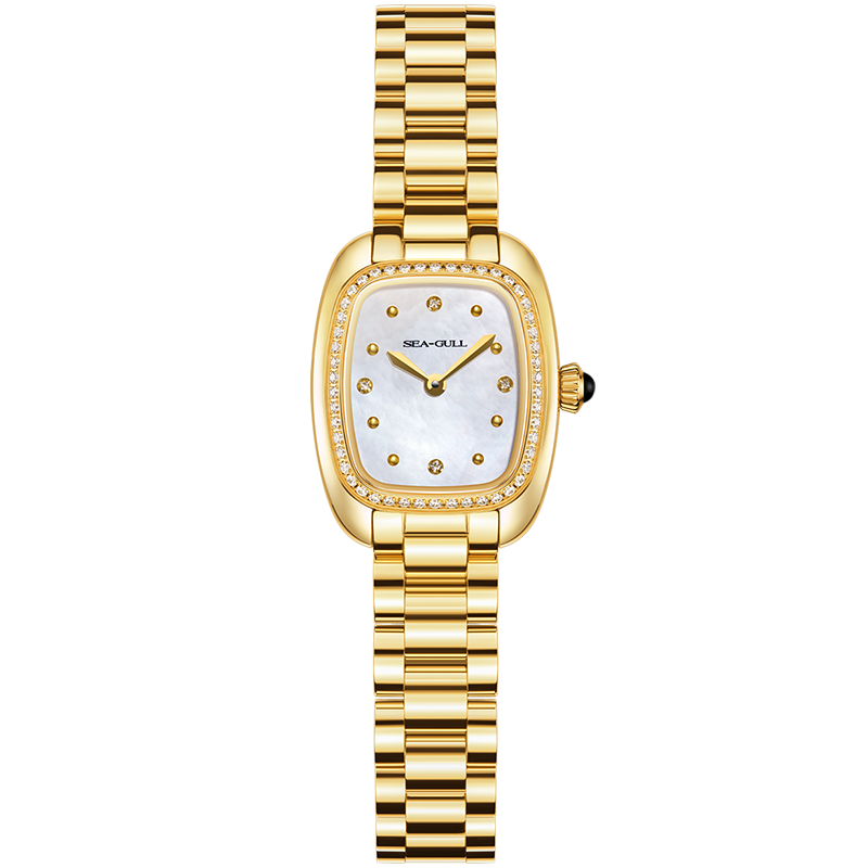 Femme Texturé Vague Serti Diamant Femme 30mm