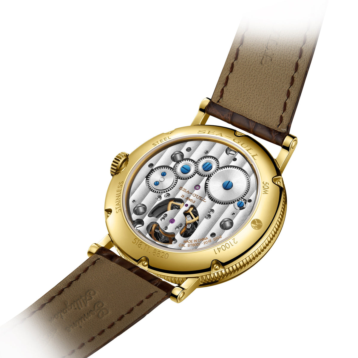 Patrimoine Tourbillon Indicateur de Réserve Calendrier 41mm