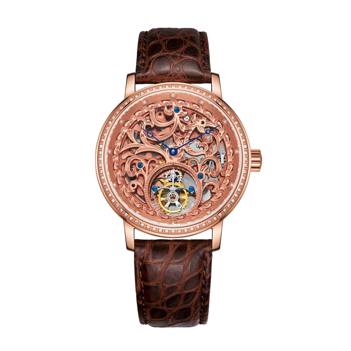 Édition Limitée Squelette Excentrique Tourbillon 40mm
